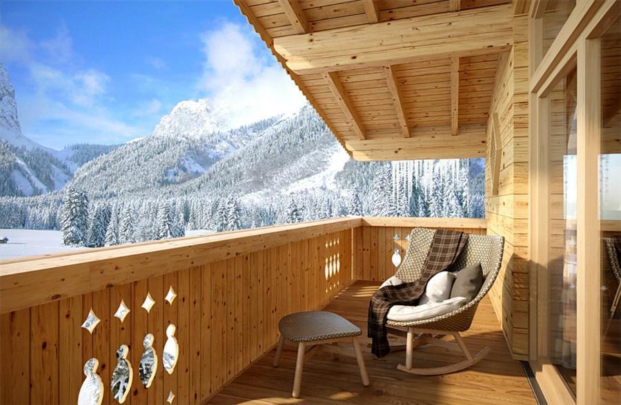 Alpenchalet Im Leutaschtal Bagian luar foto