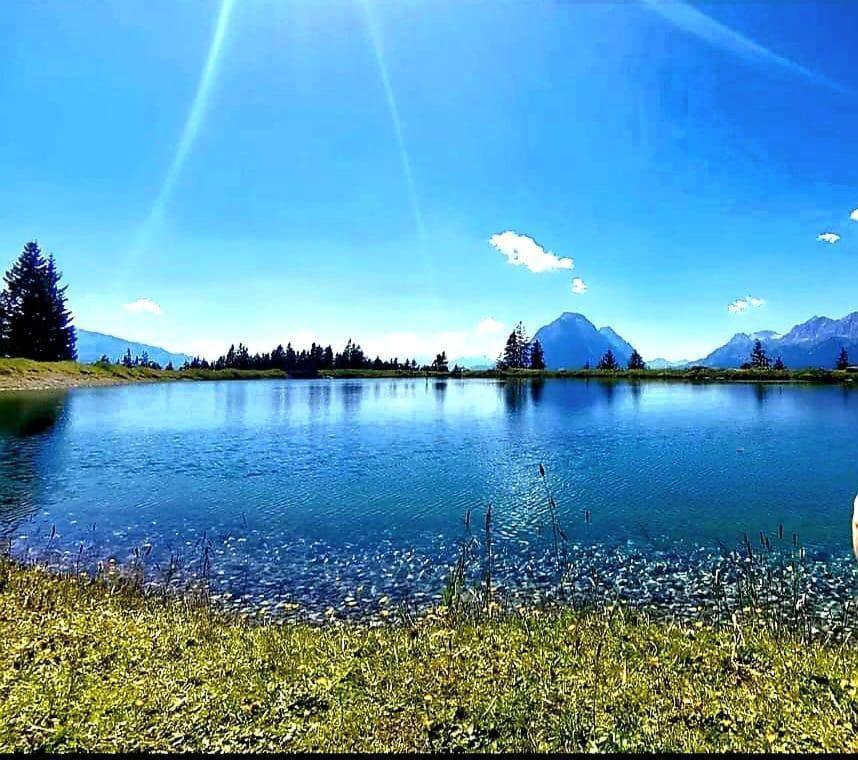 Alpenchalet Im Leutaschtal Bagian luar foto