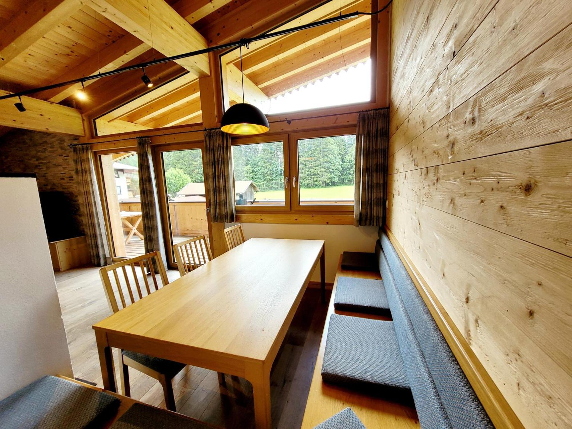 Alpenchalet Im Leutaschtal Bagian luar foto